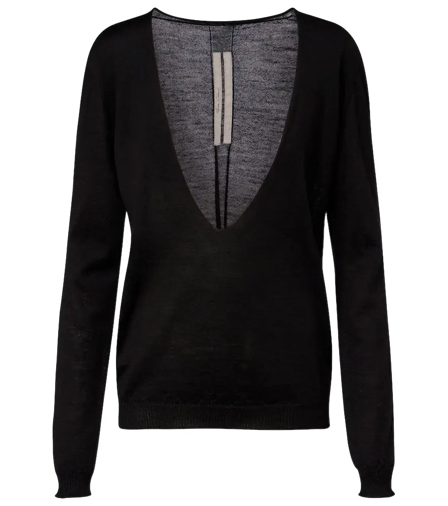 Rick Owens Extreme virgin wool sweater