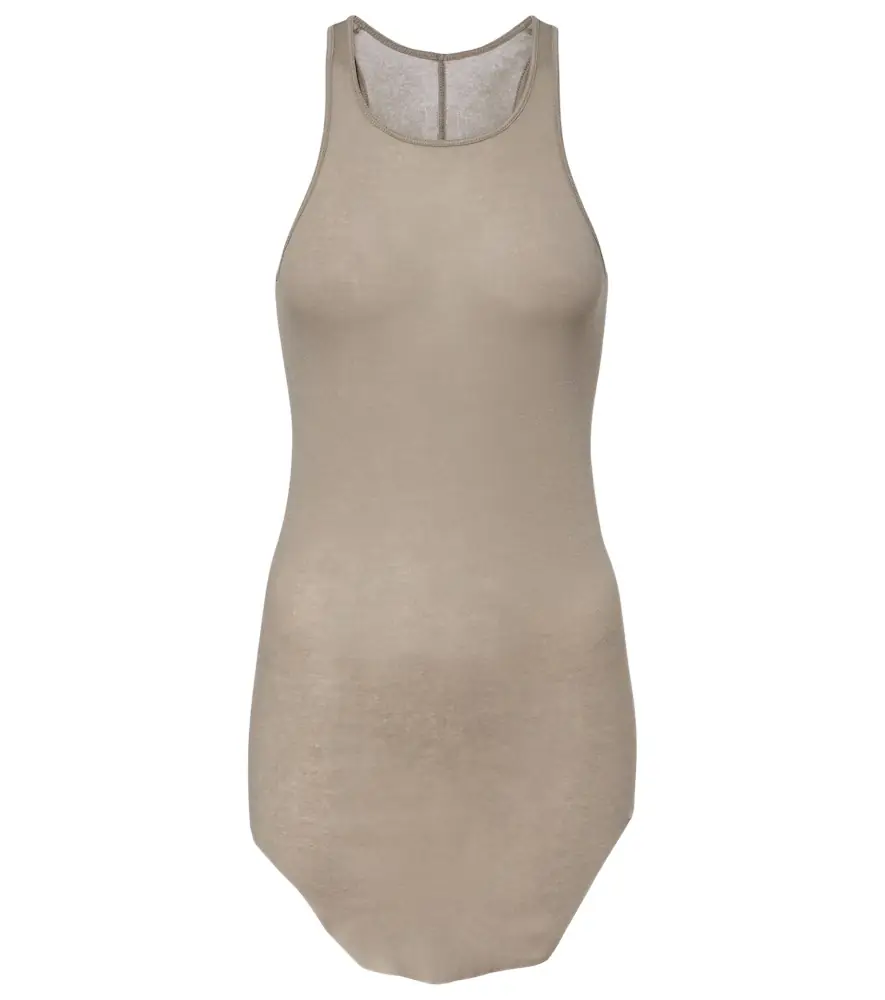 Rick Owens Cotton jersey tank top