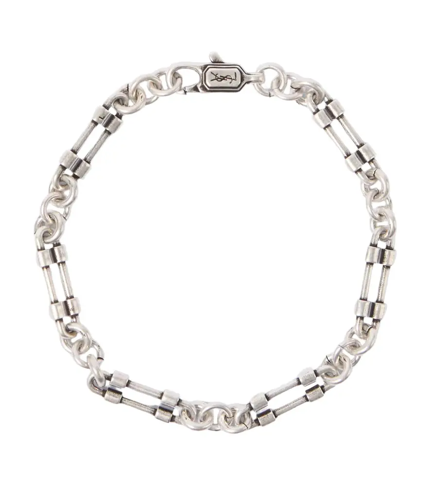 Saint Laurent Cassandre chain bracelet - Women's Jewelry And Watches
