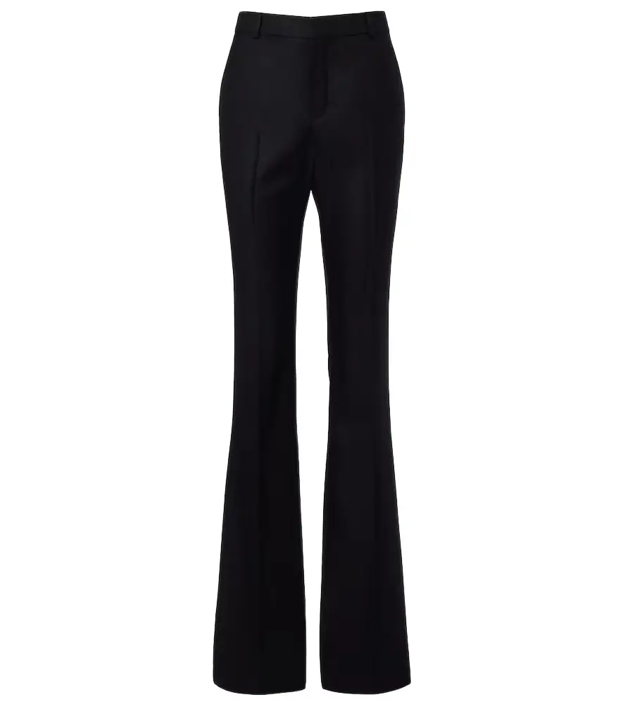 Saint Laurent Cashmere flared pants