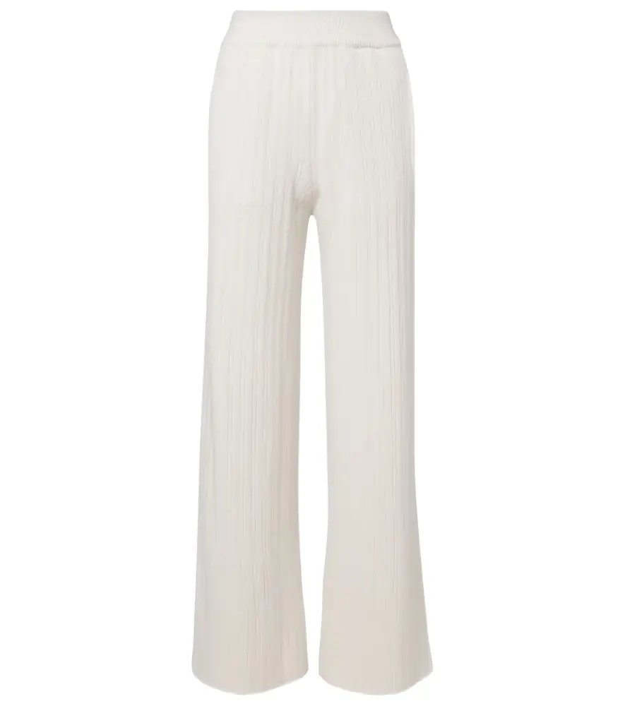 Eleventy Wool and cashmere straight pants
