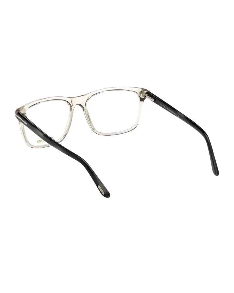 TOM FORD Blue Blocking Two-Tone Acetate Square Glasses