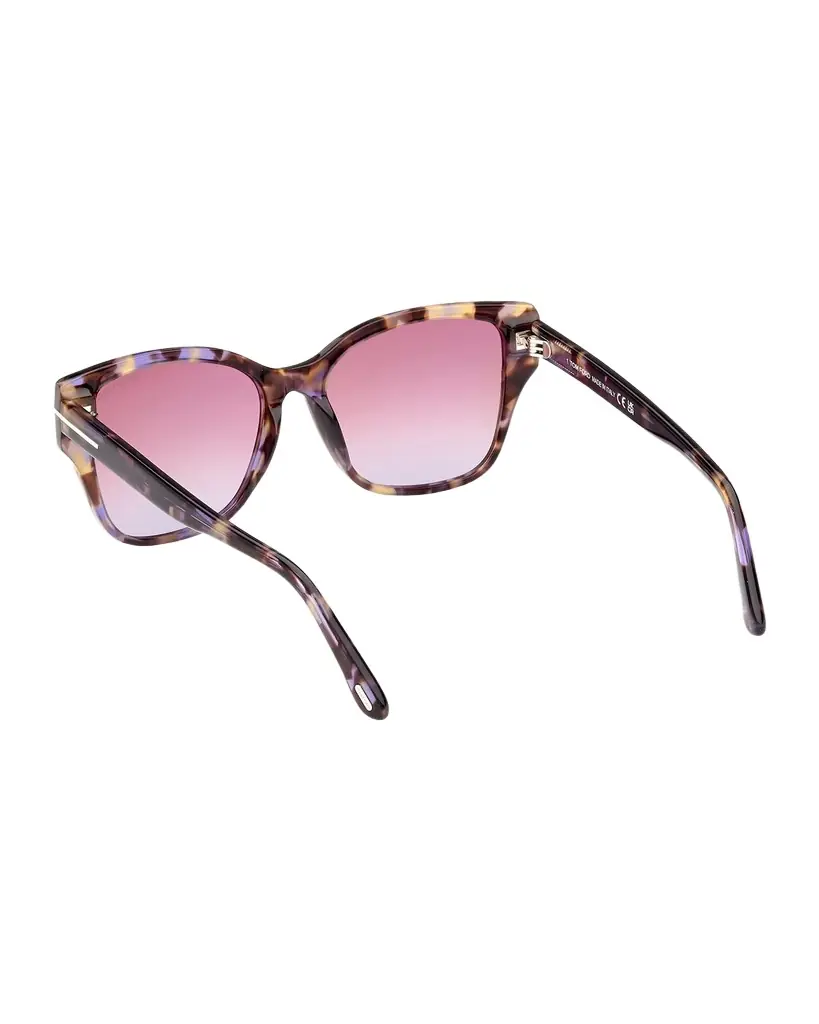 TOM FORD Elsa Gradient Acetate Butterfly Sunglasses