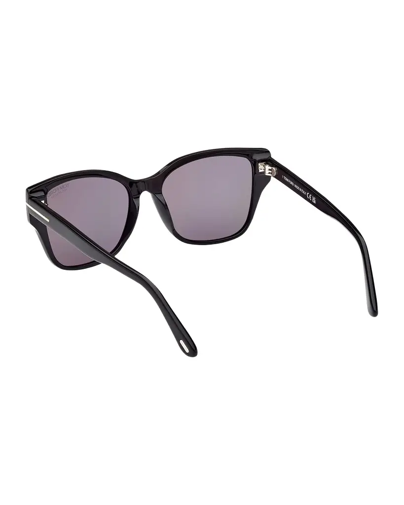 TOM FORD Elsa Polarized Acetate Butterfly Sunglasses