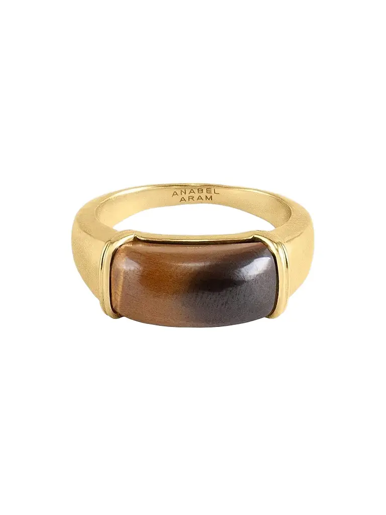 Anabel Aram Women's Forza 18K-Gold-Plated & Gemstone Ring - Gold