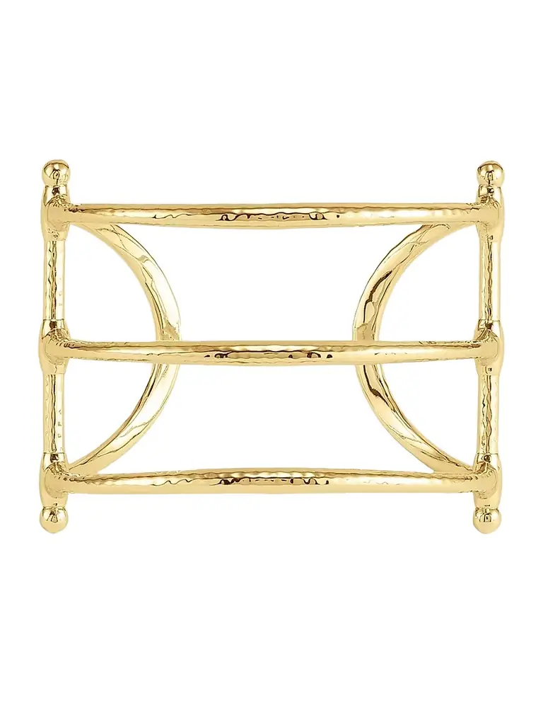 Anabel Aram Women's Cheval 18K-Gold-Plated Horsebit Cuff - Gold