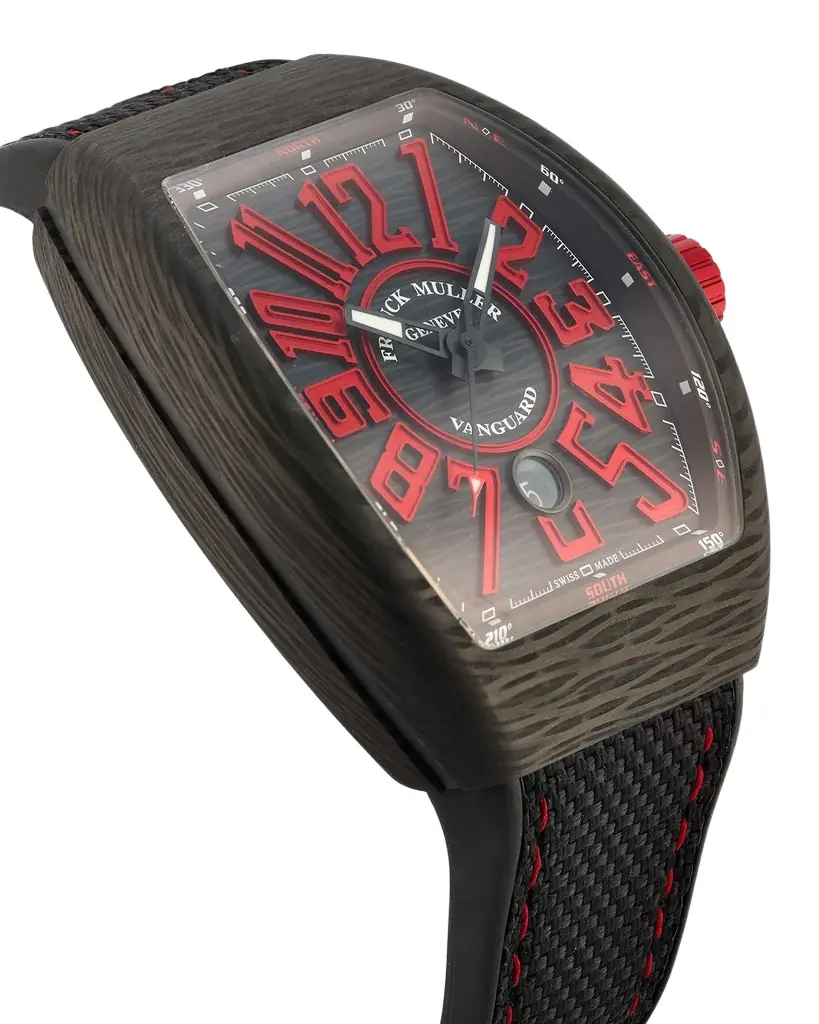 Franck Muller 44mm Carbon Red Watch