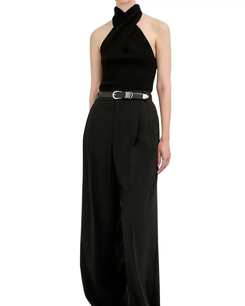 Dehanche Hollyhock Leather Belt