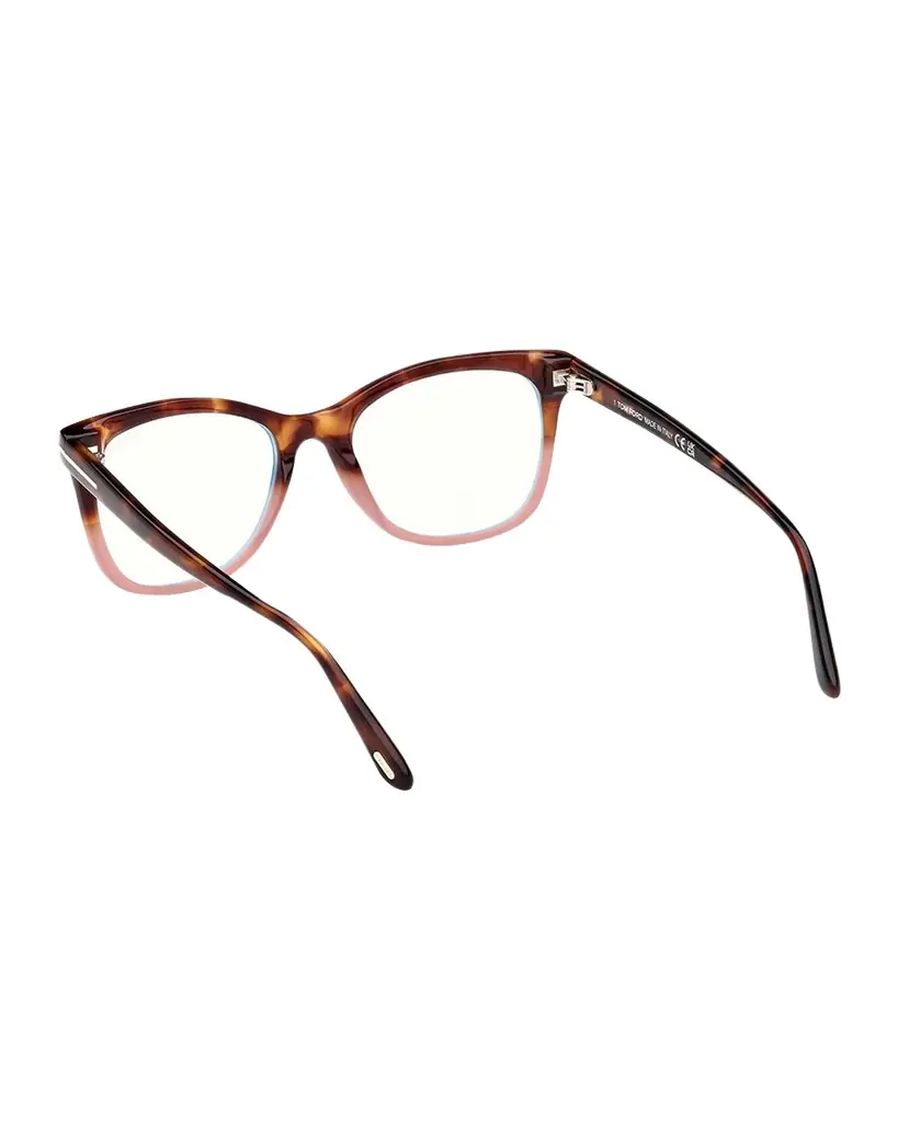 TOM FORD Blue Light Blocking Acetate Square Glasses