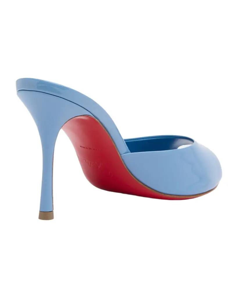Christian Louboutin Me Dolly Patent Red Sole Sandals - Women's Shoes