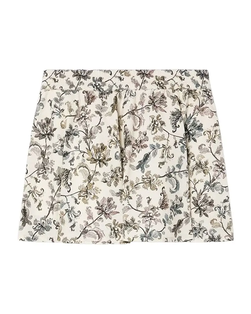Golden Goose Girl 's Journey Girl Floral Cotton Mini Skirt, Size 6-12