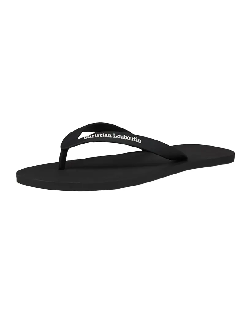 Christian Louboutin Men 's The  Logo Flip-Flops
