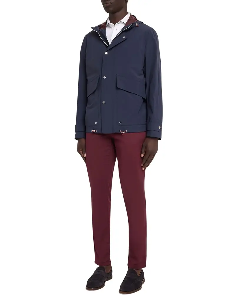 Brunello Cucinelli Men 's Hooded Water-Resistant Jacket