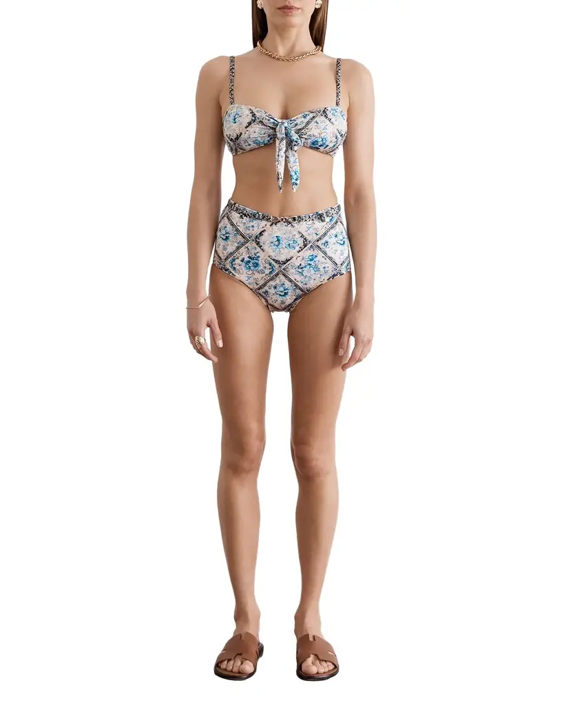 Aqua Blu Australia Marilyn High-Waist Bikini Bottoms