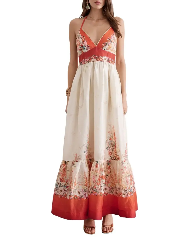 Aqua Blu Australia Claudia Maxi Dress