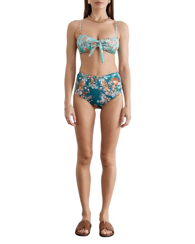 Aqua Blu Australia Marilyn High-Waist Bikini Bottoms
