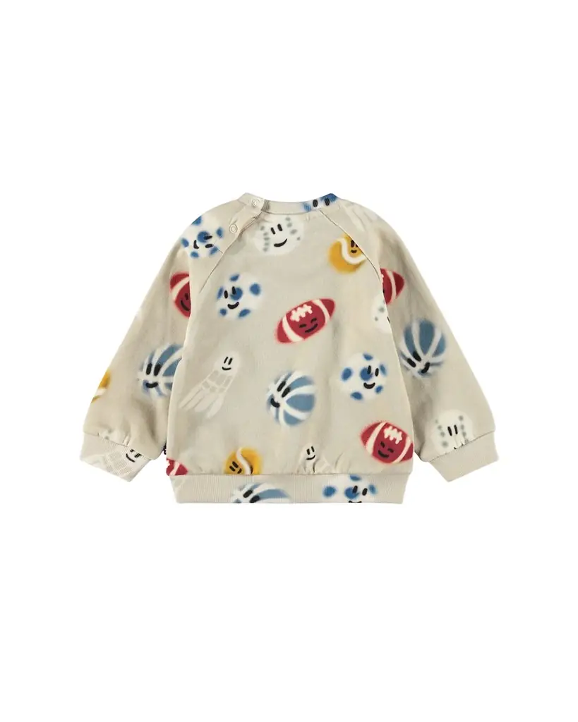 Molo Boy 's Disc Organic Cotton Sweatshirt, Size -2