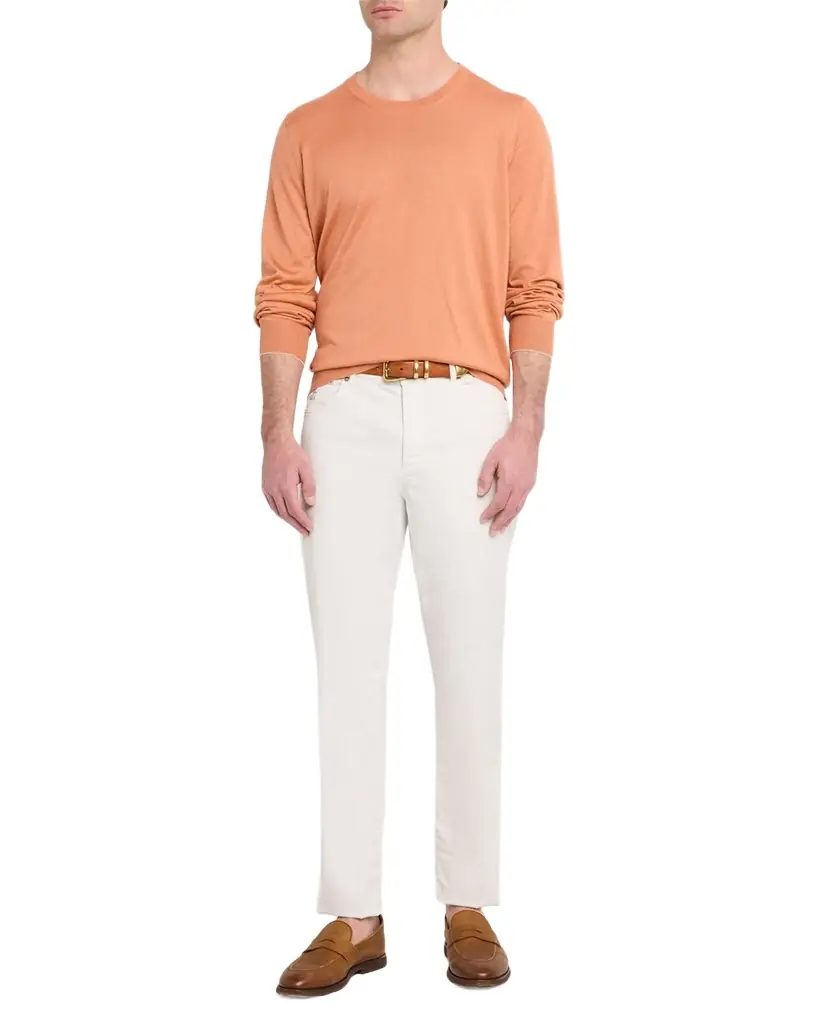 Brunello Cucinelli Men 's Cashmere Knit Crewneck Sweater
