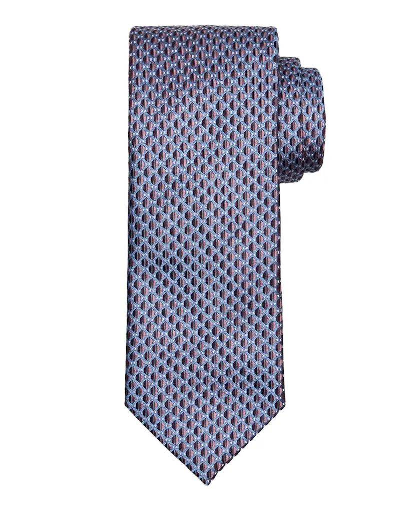 Brioni Men 's Micro-Jacquard Silk Tie