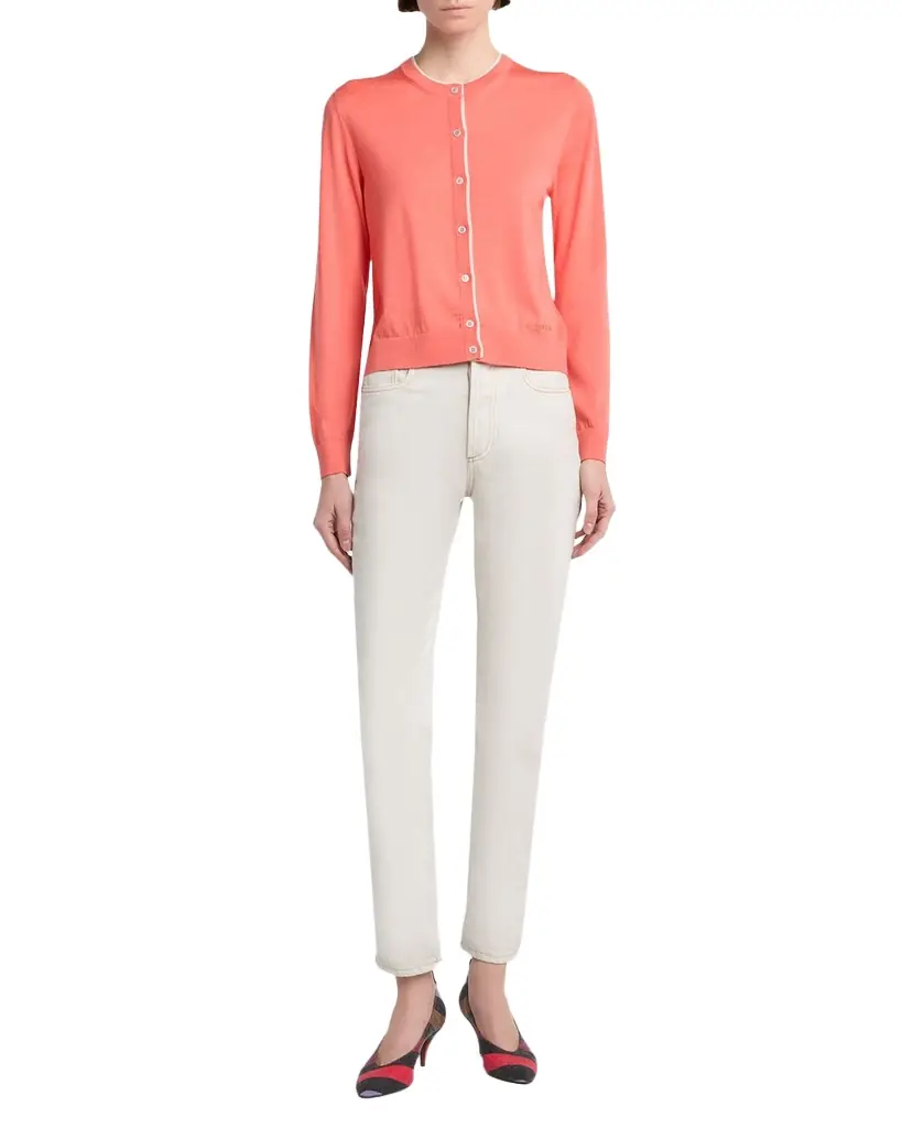 Versace Fine Wool Cardigan