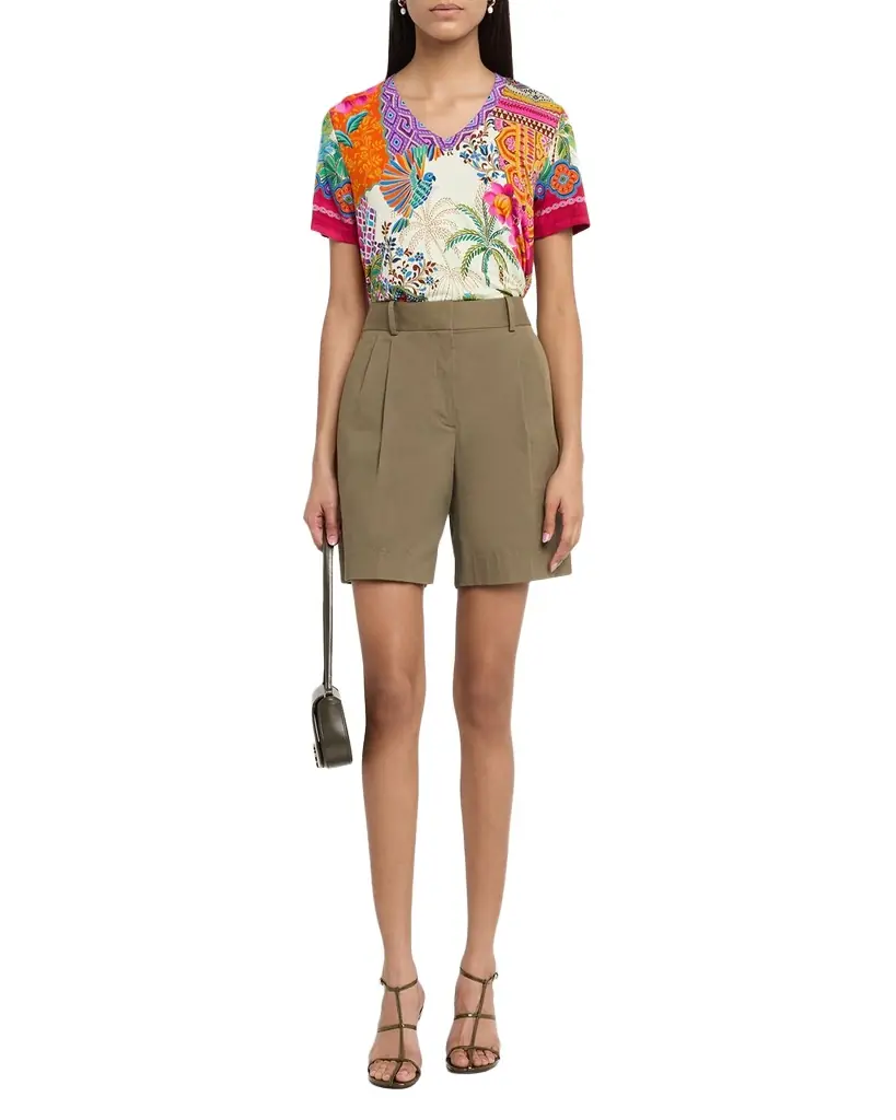 Johnny Was The Janie Botanical-Print Favorite Tee