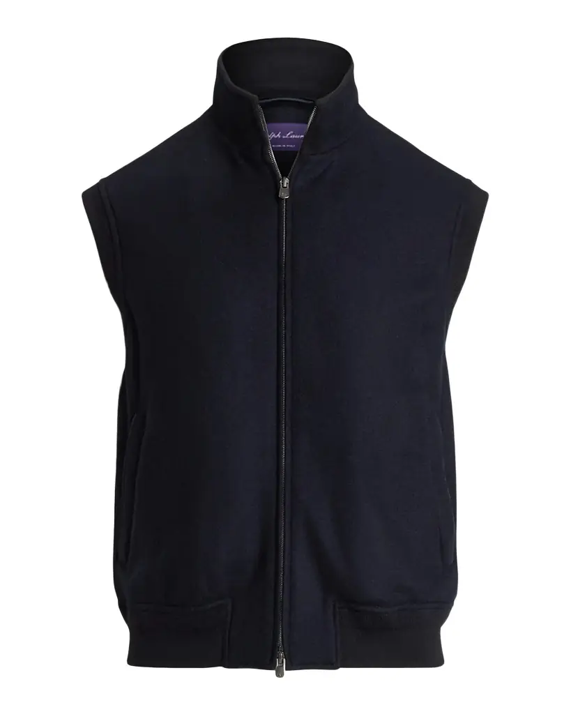 Ralph Lauren Purple Label Felton Cashmere-Blend Vest