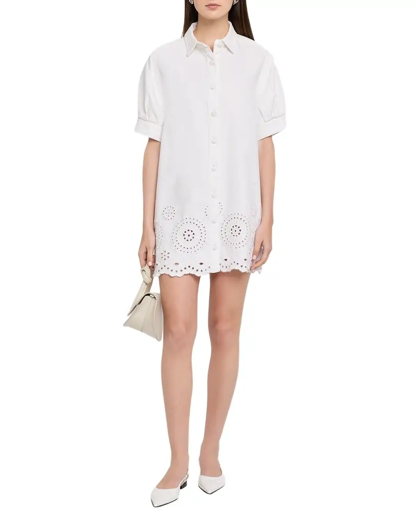 FRAME The Eyelet Play Dress