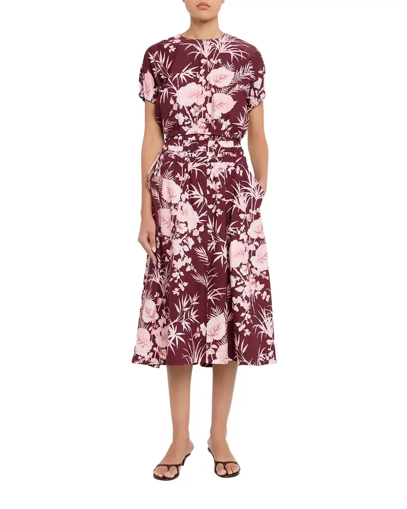 Cara Cara Meret Printed Midi Skirt