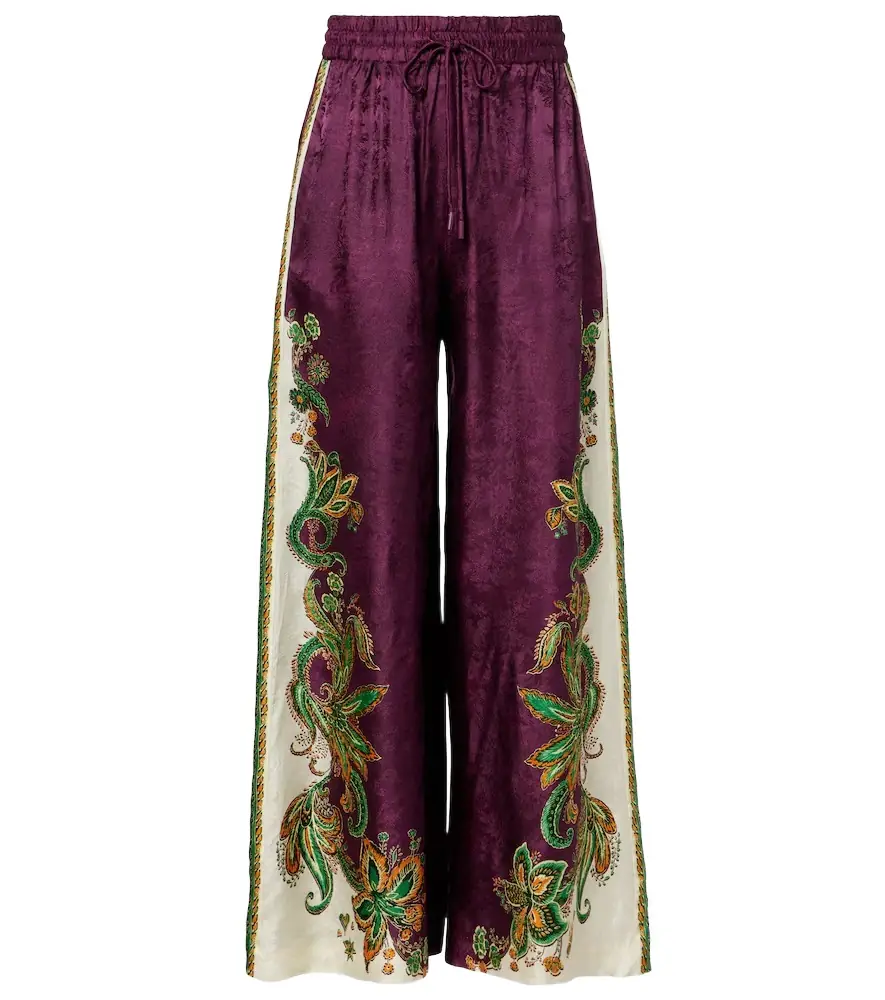 Alemais Alémais Ruthie printed wide-leg pants