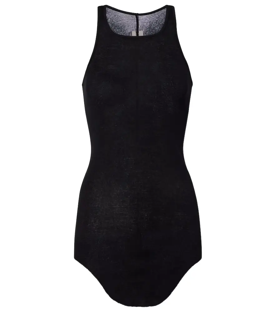 Rick Owens Cotton jersey tank top