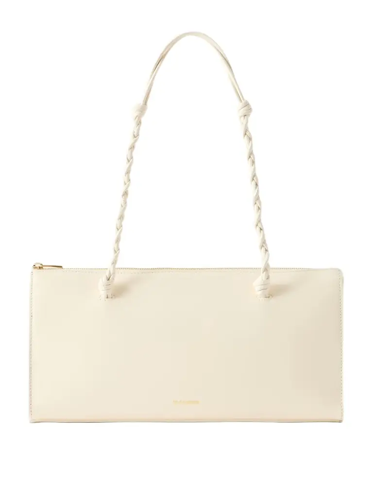 Jil Sander Tangle Tent Leather Shoulder Bag