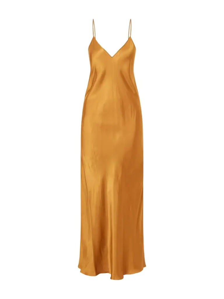Isabel Marant Nevana Satin Maxi Dress