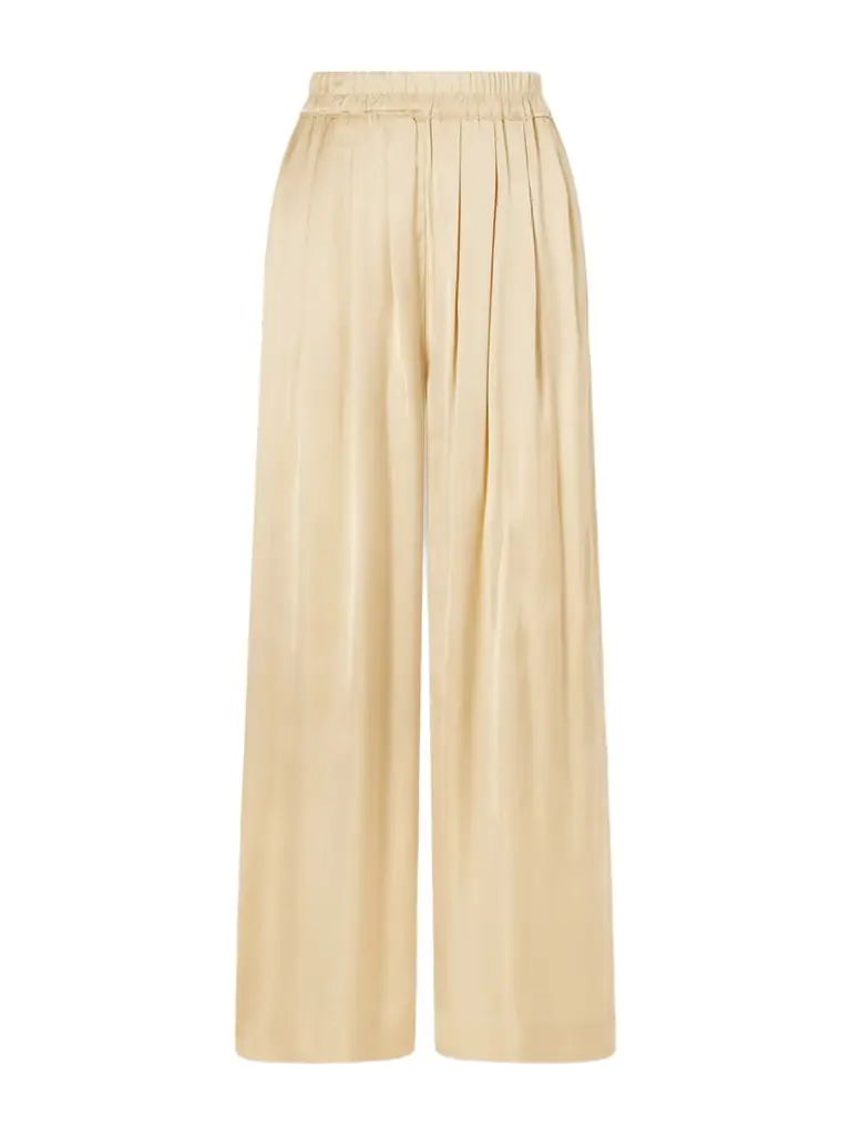 Isabel Marant Nolia Satin Wide-leg Pants