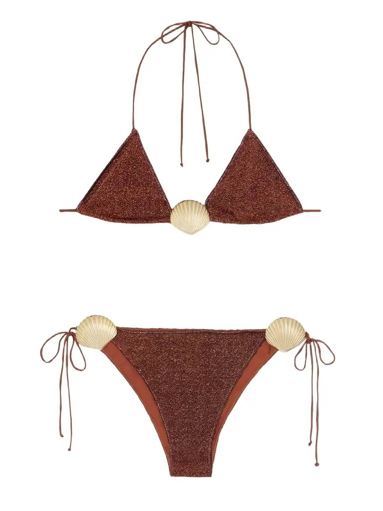 Oséree Lumiere Embellished Bikini Set