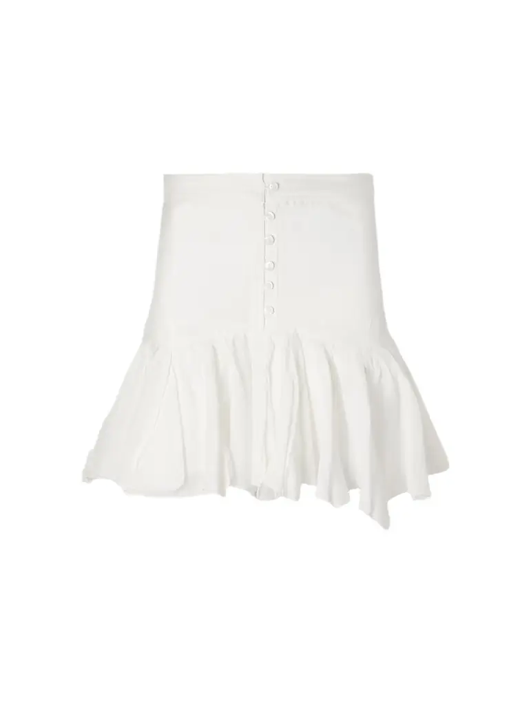 Marant Étoile Daneen Cotton-blend Mini Skirt