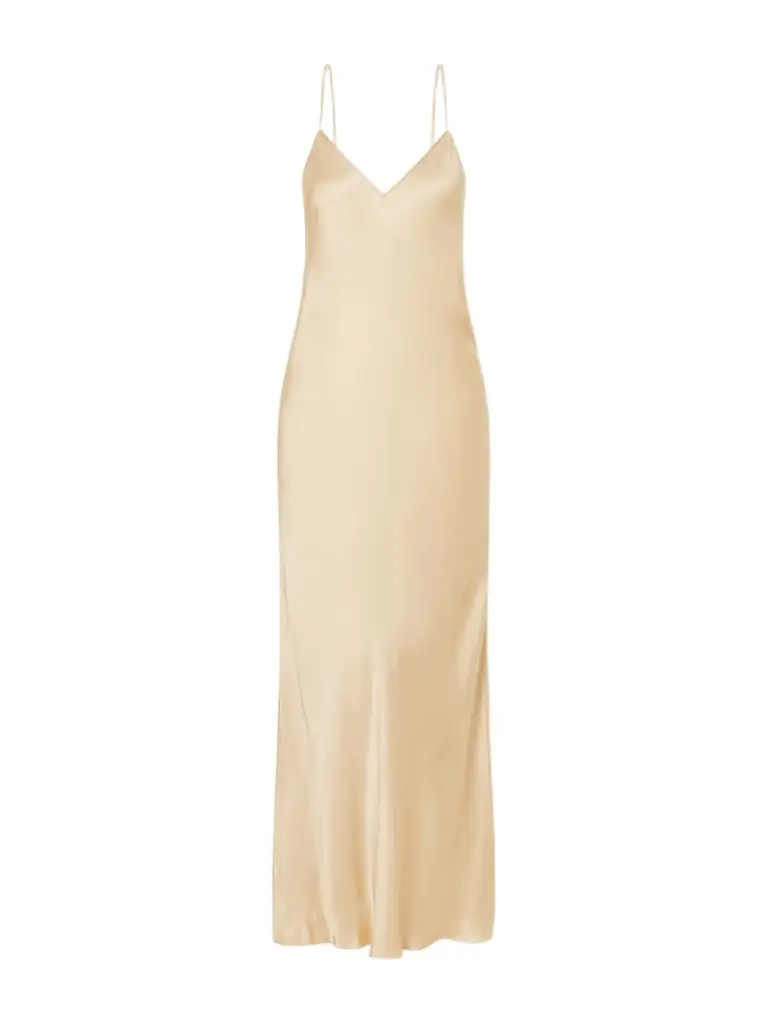 Isabel Marant Nevana Satin Maxi Dress