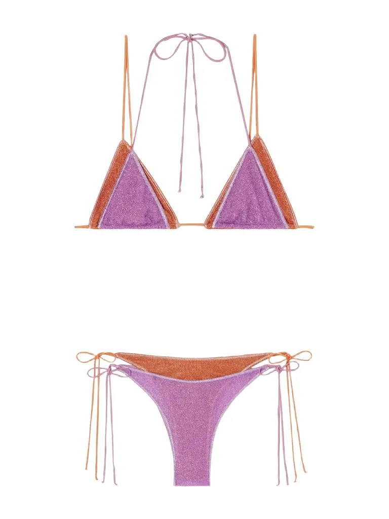 Oséree Lumiere Double Metallic Bikini