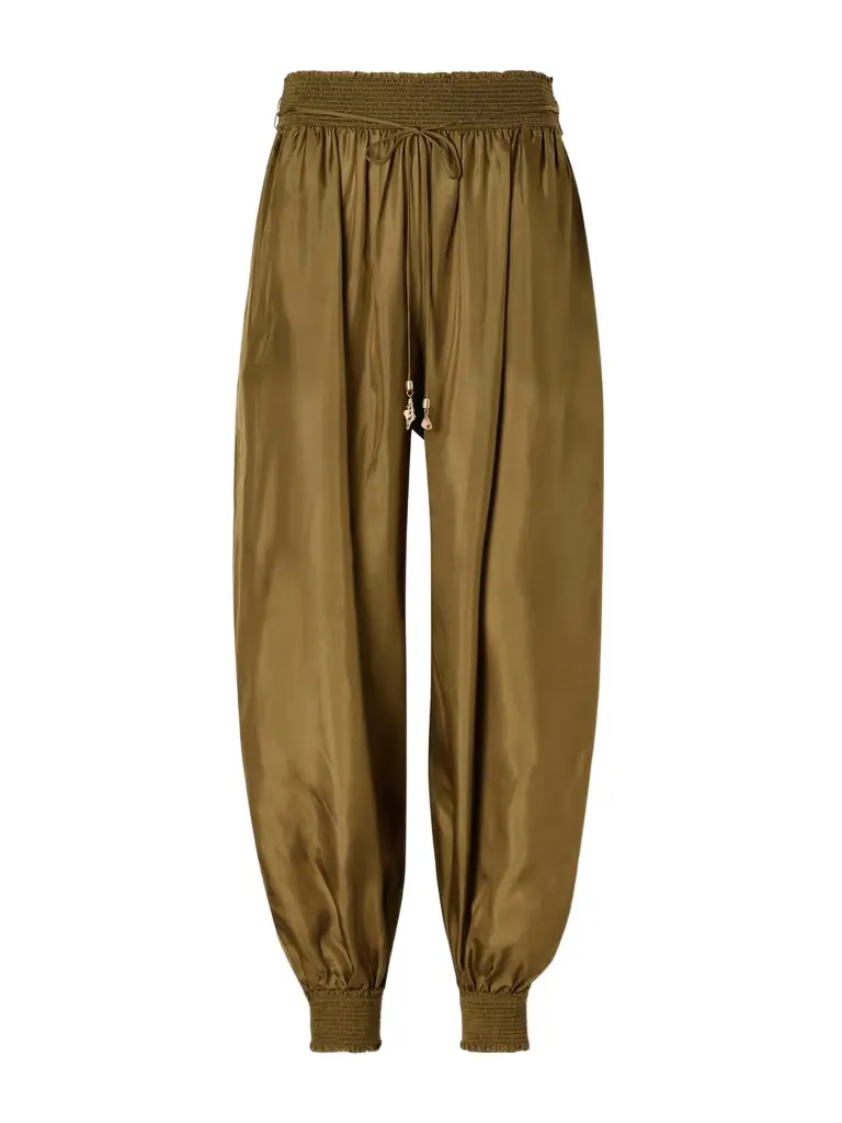 Zimmermann Mahon Silk Balloon Pants