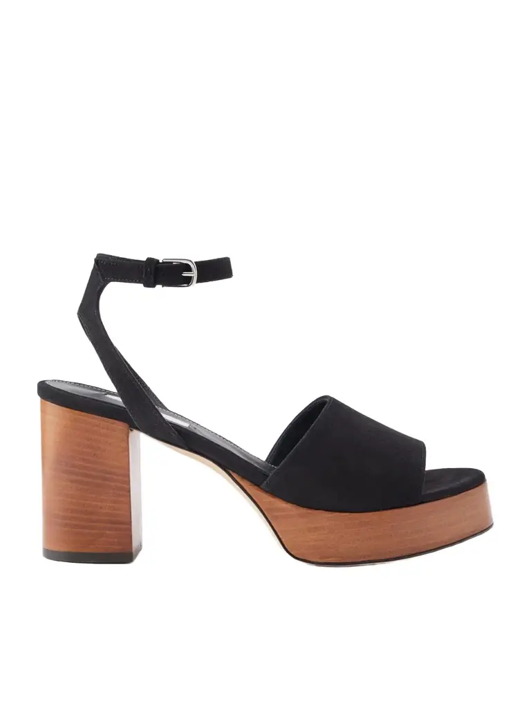 TOTEME Suede Platform Sandals