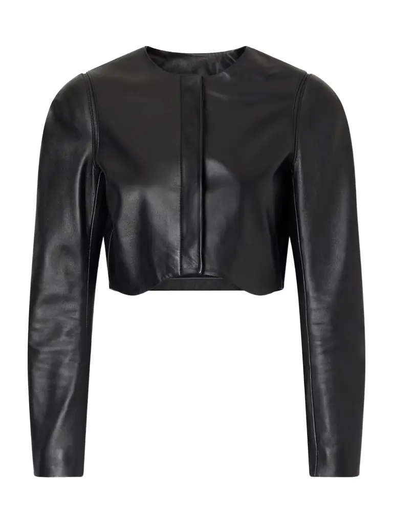 Alaïa Leather Biker Jacket