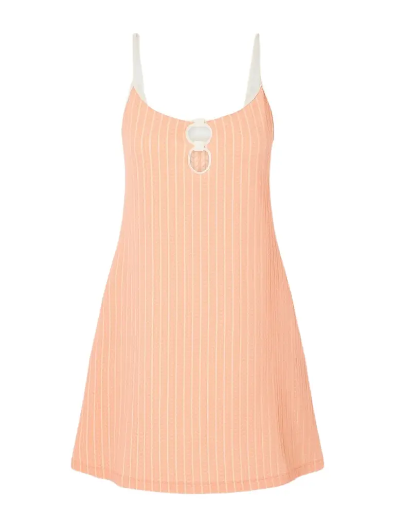 Eres Vitality Cut-out Jacquard Coverup