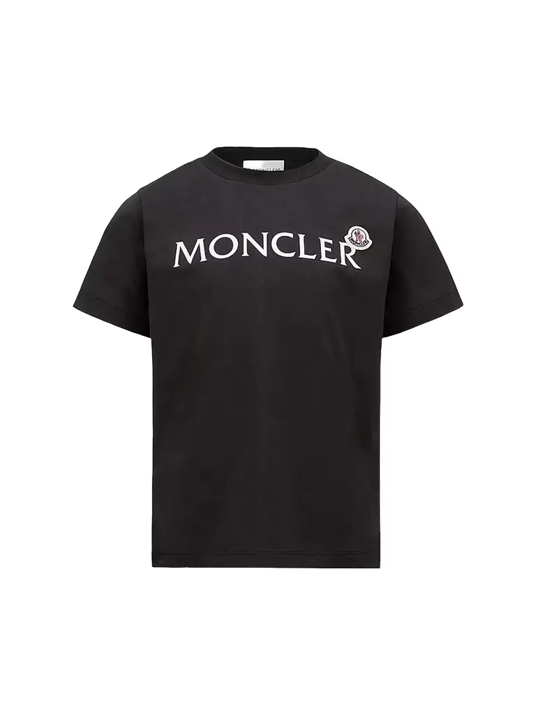 Moncler Little Boy's & Boy's Crew Neck in Cotton - Black