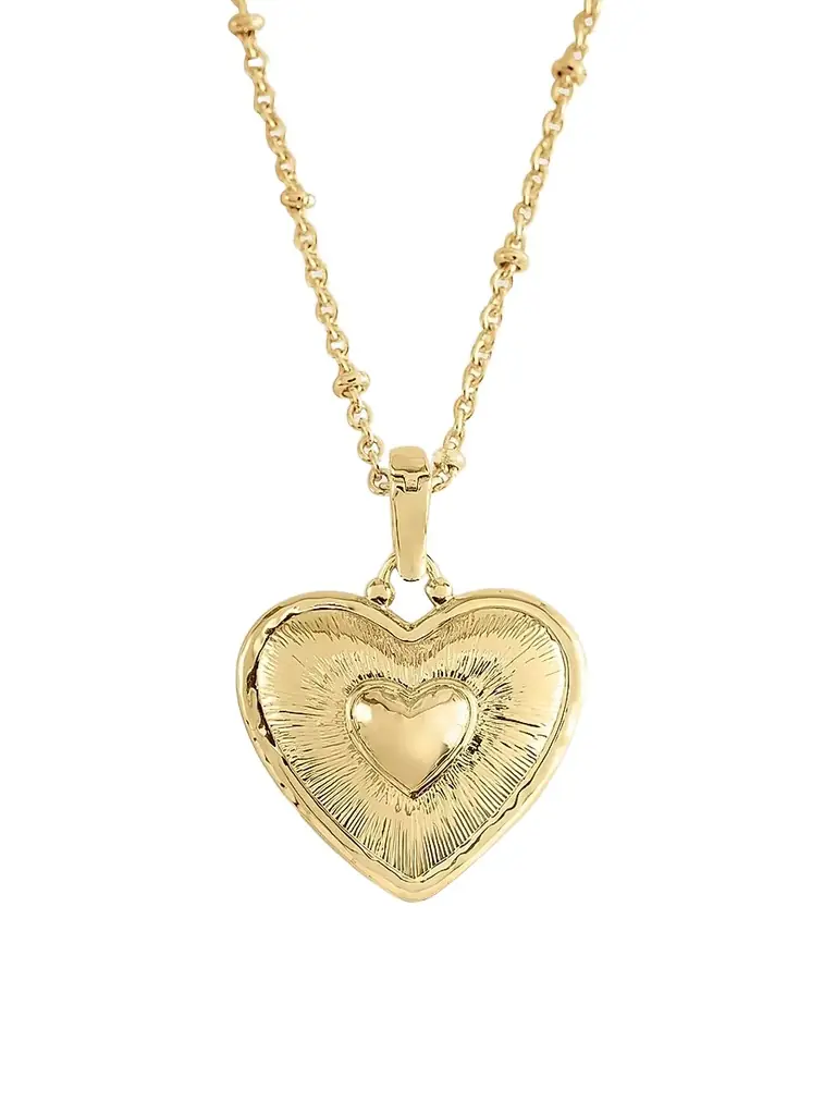 Anabel Aram Women's Heart 18K-Gold-Plated Charm - Gold