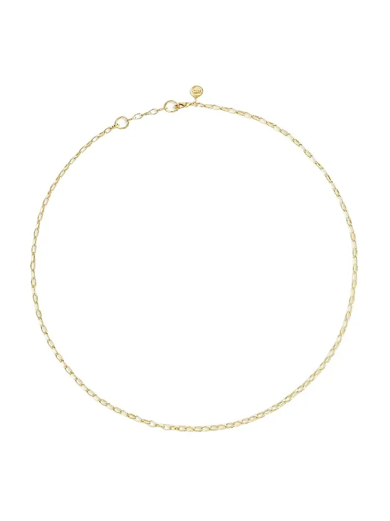 Anabel Aram Women's 18K-Gold-Plated Oval-Link Chain Necklace - Gold