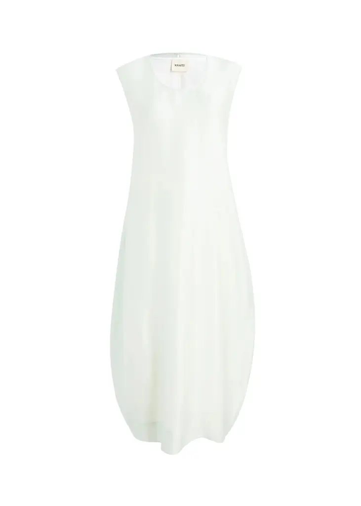 Khaite Grier Dress In Ice Green - Women's Clothing