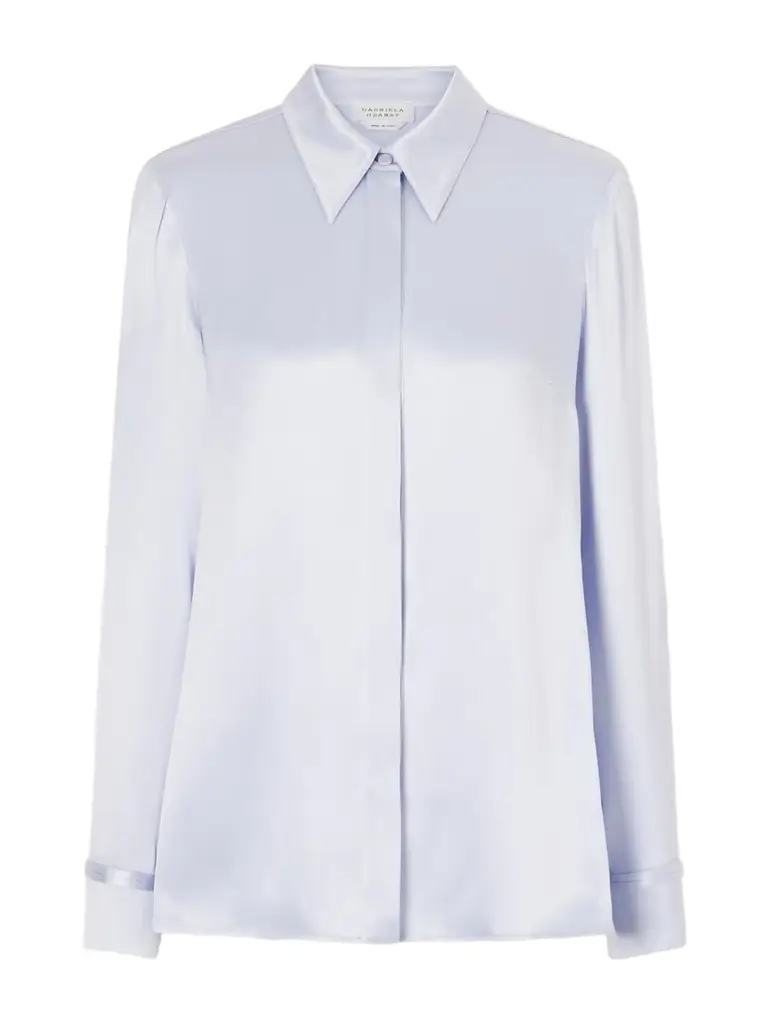 Gabriela Hearst Cruz Silk-satin Shirt