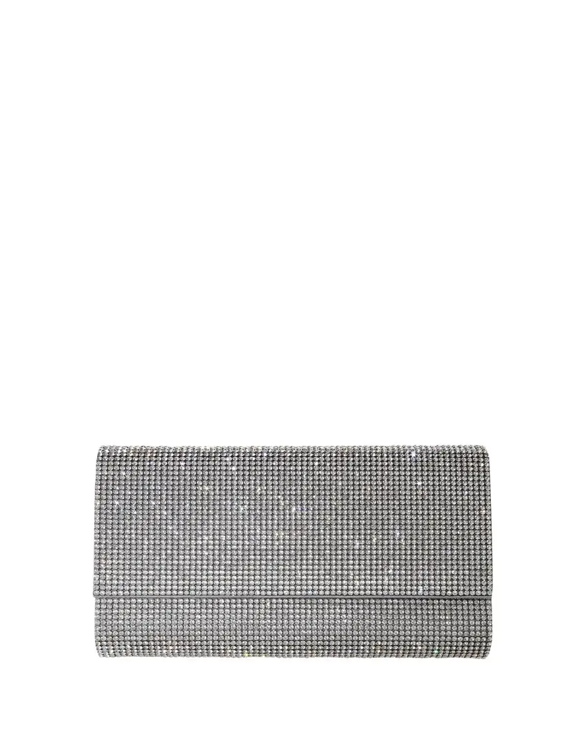 Judith Leiber Couture Fizzoni Full-Beaded Clutch Bag