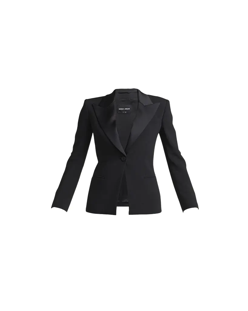 Giorgio Armani Single-Breasted Tuxedo Jacket