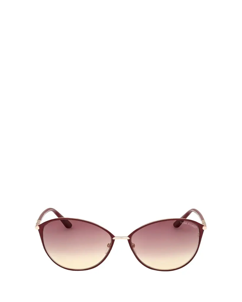 TOM FORD Penelope Metal & Acetate Butterfly Sunglasses