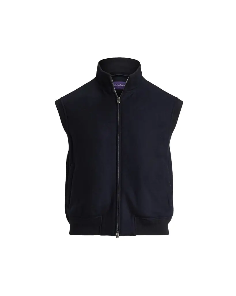 Ralph Lauren Purple Label Felton Cashmere-Blend Vest